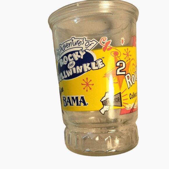 The Adventures Of Rocky  Bullwinkle Glasses 1 2 Bama Vintage Universal Studios - Picture 12 of 14